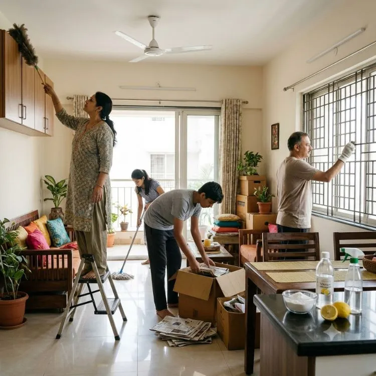 Diwali cleaning