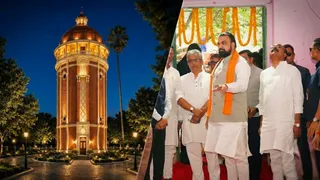 सीएम सम्राट ने ऐतिहासिक पानी टंकी के जीर्णोद्धार, सौंदर्गीकरण एवं कैफेटेरिया निर्माण कार्य का शिलान्यास किया।