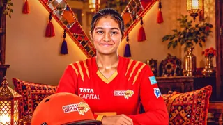 गुजरात के लिए खेलेंगी समायरा राधव (PC- Gujarat Giants X)