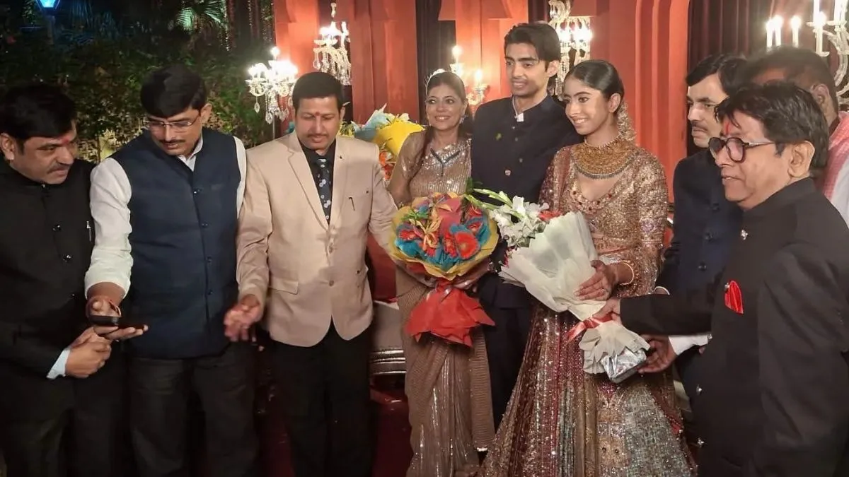 Shahnawaz Hussain Son Arbaz Weds Bhagalpur Connection (3)