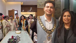 रोहतक के मां-बेटे ने ब्रिटेन में मेयर बनकर रचा इतिहास, तुषार सबसे युवा भारतीय मूल के मेयर।