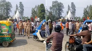 कांट थाना क्षेत्र के फर्टिलाइजर के सामने अखिल भारती विद्यार्थी परिषद के छात्रों ने हाईवे पर लगाया जाम। जागरण