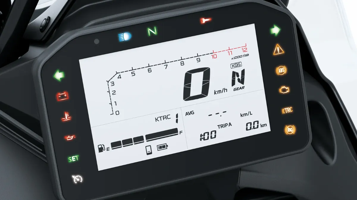 kawasaki kle 650 display
