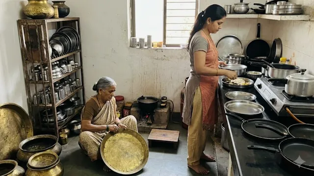 महराजगंज में रसोई से गायब हो रहे पारंपरिक कांसा और पीतल के बर्तन, आधुनिकता की दौड़ में सिमट रही पुरानी परंपरा
