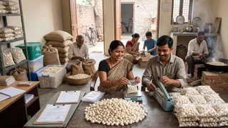 कैसे शुरू करें मखाना का बिजनेस (एआई जेनरेटेड तस्वीर)