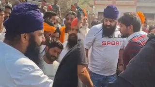 घटनास्थल पर आढ़ती।