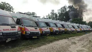 परिवहन विभाग ने इन एंबुलेंसों की स्थिति जानने के लिए CMO से जानकारी मांगी