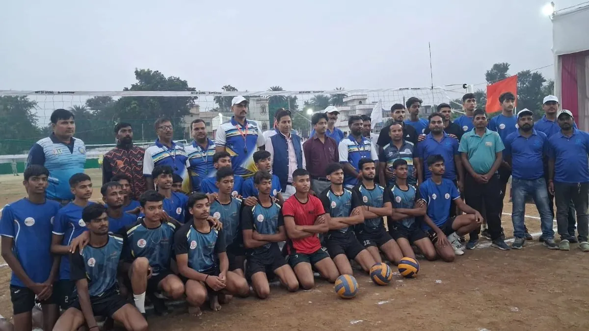 Bihar School Volleyball Finals Bhagalpur Patna Eklavya Saran Vie for Title (2)