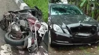 केरलम मर्सिडीज हिट एंड रन केस।