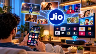 Reliance Jio के 1,000 और 2,000 रुपये वाले Live TV पैक्स। Photo- ChatGPT.