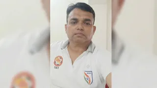 बिहार फुटबॉल में 'हेड ऑफ रेफरी' मनोनीत होने पर मुंगेर के प्रवीण शंकर सिंह।