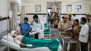 पत्नी को चाकू से गोदा (एआई जेनरेटेड तस्वीर)