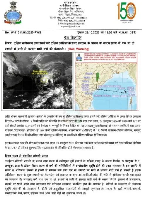 bihar weather update heavy rain cyclone arnab alert 30 october 2026 (2)