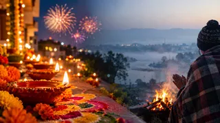 झारखंड में दीपावली के बीच मौसम में बदलाव के संकेत।