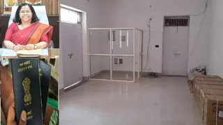 कैंट स्थित प्रधान डाकघर परिसर में तैयार किया गया नया पासपोर्ट आफिस और गाजियाबाद क्षेत्रीय पासपोर्ट अधिकारी संजना आर्य (इंसेट में)।