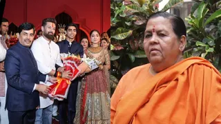 शाहनवाज हुसैन के बेटे के निकाह पर उमा भारती का भावुक पोस्ट
