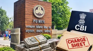 पीजीआई में बीते वर्ष हुए प्राइवेट ग्रांट सेल घोटाले की जांच अंतिम चरण में पहुंची। (एआई जनरेटेड फोटो)