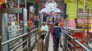 दर्शनार्थियों ने मंदिर मार्ग से बंदरों को हटाने और सुरक्षा व्यवस्था सुनिश्चित करने की मांग की है।