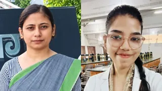 खुशबू कुमारी और पूजा कुमारी। फोटो जागरण