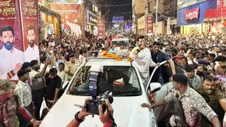 Chirag Paswan In Bhagalpur: भागलपुर में विपक्ष पर बरसे केंद्रीय मंत्री चिराग पासवान।