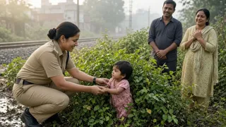 पुलिस ने सीसीटीवी कैमरों की फुटेज खंगालने के बाद बच्ची को सुरक्षित बरामद कर परिवार से मिलवा दिया। एआई इमेज