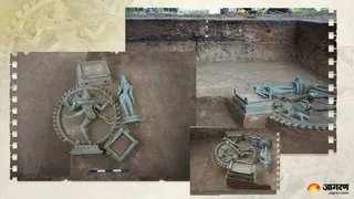 तमिलनाडु में चोल युग की भगवान नटराज और देवी शिवकामी की प्रतिमाएं मिलीं।
