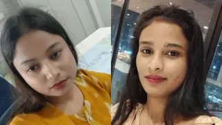श्वेता और सरगम। फोटो जागरण