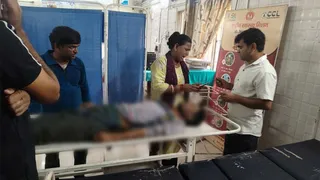 खलारी के केडीएच साइलो निर्माण में मजदूर की मौत।