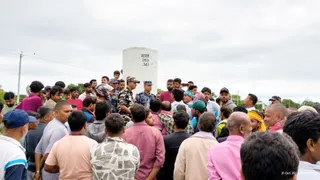 नाराज किसानों ने सील किया बॉर्डर