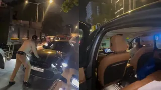 महिला सीओओ ने ट्रैफिक पुलिसकर्मी को कुचलने का किया प्रयास