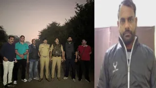 रणदीप भाटी गैंग का शूटर मुठभेड़ में ढेर। फोटो: पुलिस