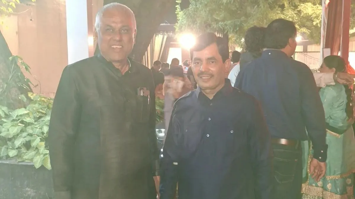 shahnawaz hussain son wedding reception muzaffarpur connection lahthi (1)