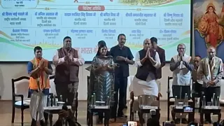 श्यामा प्रसाद मुखर्जी महिला महाविद्यालय में आयोजित कार्यक्रम में शामिल हुए केंद्रीय मंत्री राजनाथ सिंह: फोटो: काॅलेज