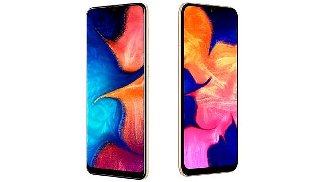 samsung galaxy a10 gold