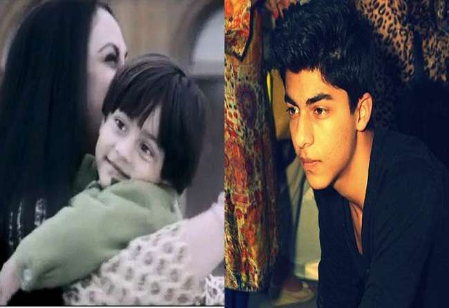 son of shah rukh khan aryan already debut in karan johar film kabhi khushi  kabhie gham