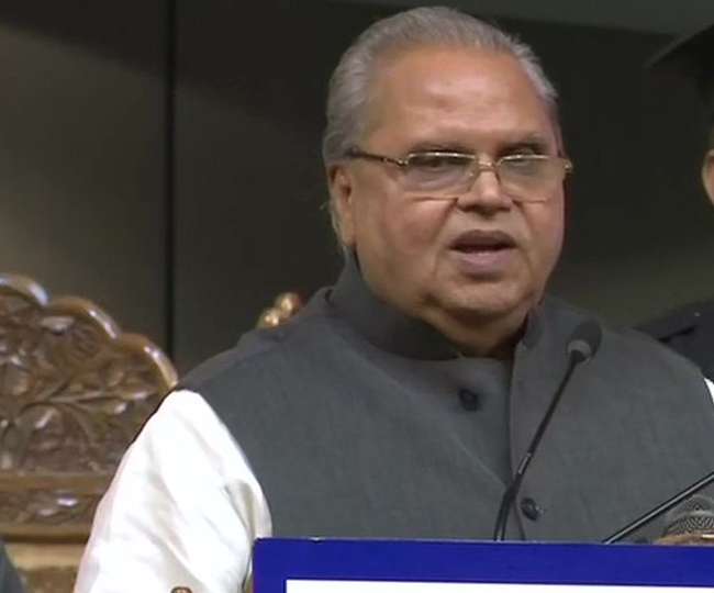 घाटी के दहशतगर्दों पर बोले सत्यपाल मलिक, सामने से फायरिंग होती है तो नहीं दे सकते गुलदस्ता