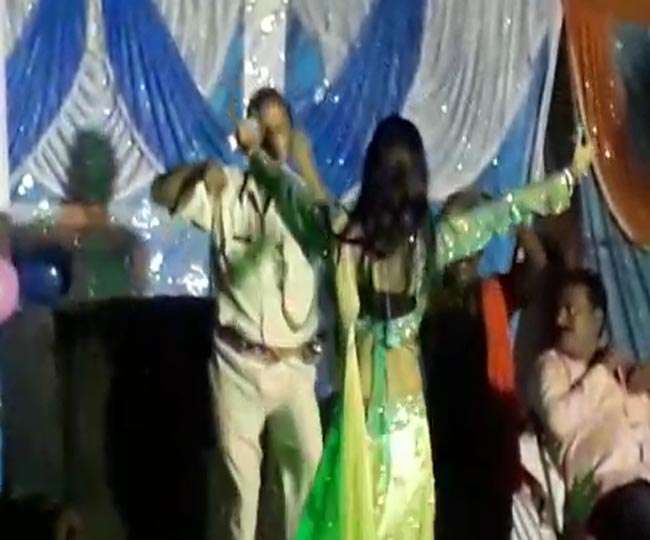 SP suspended policemen to see viral dance video with bar girls