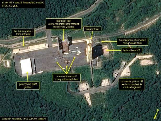 उत्तर कोरिया ने परमाणु स्थलों को नष्ट करना शुरू किया