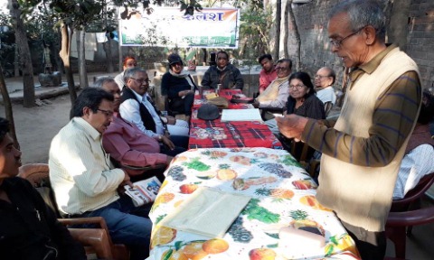 पद्मावती फिल्म पर रोक की माग को ले निकाली रैली