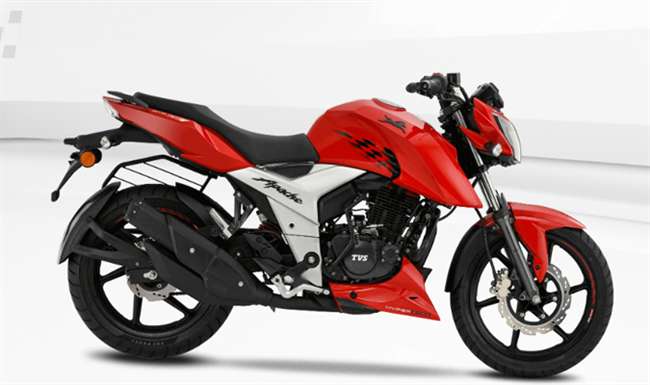 tvs apache rtr 160 4v launched in 