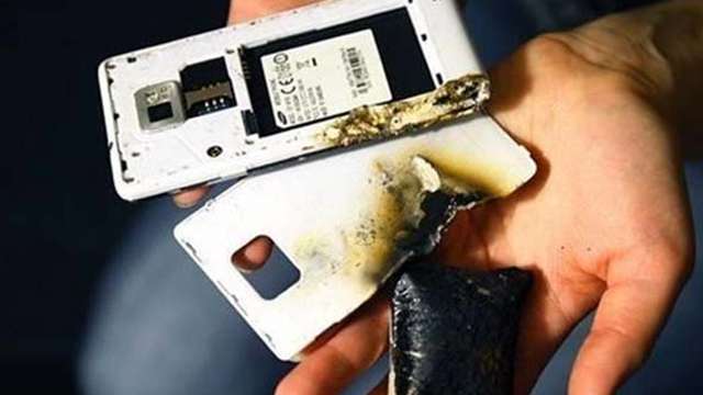 Image result for blast of smartphone battery
