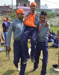 स्काउट-गाइड को दिए प्राथमिक ...