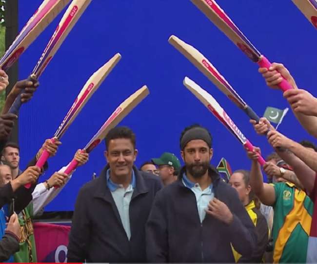 World Cup Opening Ceremony 2019 इंग्‍लैंड ने जीता यह अनोखा क्रिकेट मैच