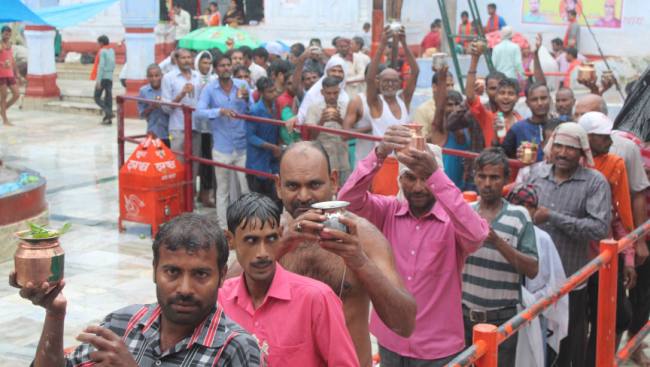 Image result for लोधेश्वर महादेव मंदिर उमड़ा भक्तो का सैलाब