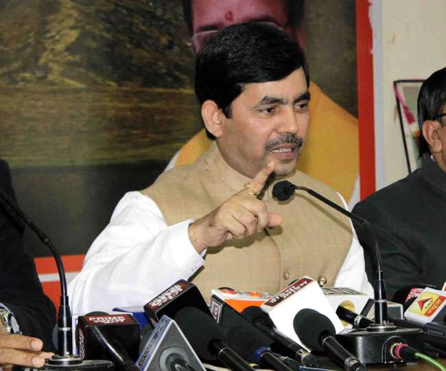 पाकिस्तान को अपना नाम आतंकिस्तान कर लेना चाहिए: शाहनवाज हुसैन