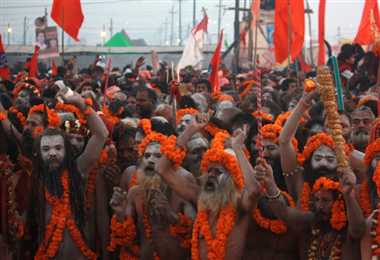 kumbh sadhu mela waters naga immortality glimpse npr