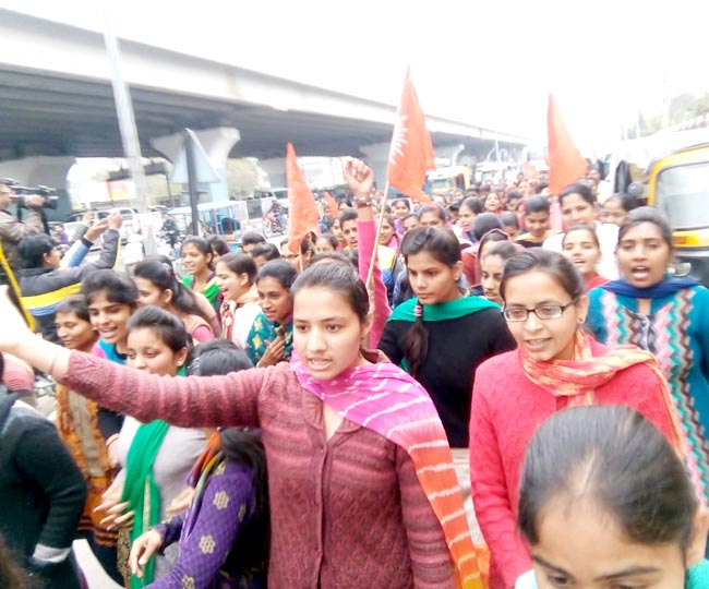 Anger people in panipat