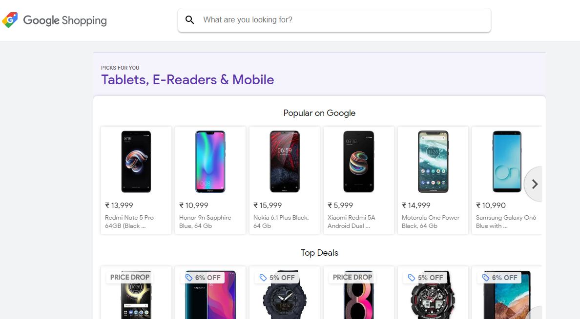 Google Shopping is Launched in all over World