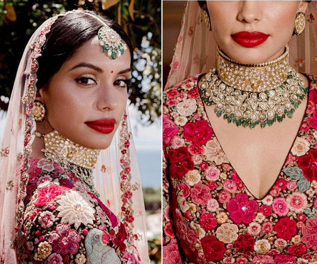 deepika reception lehenga