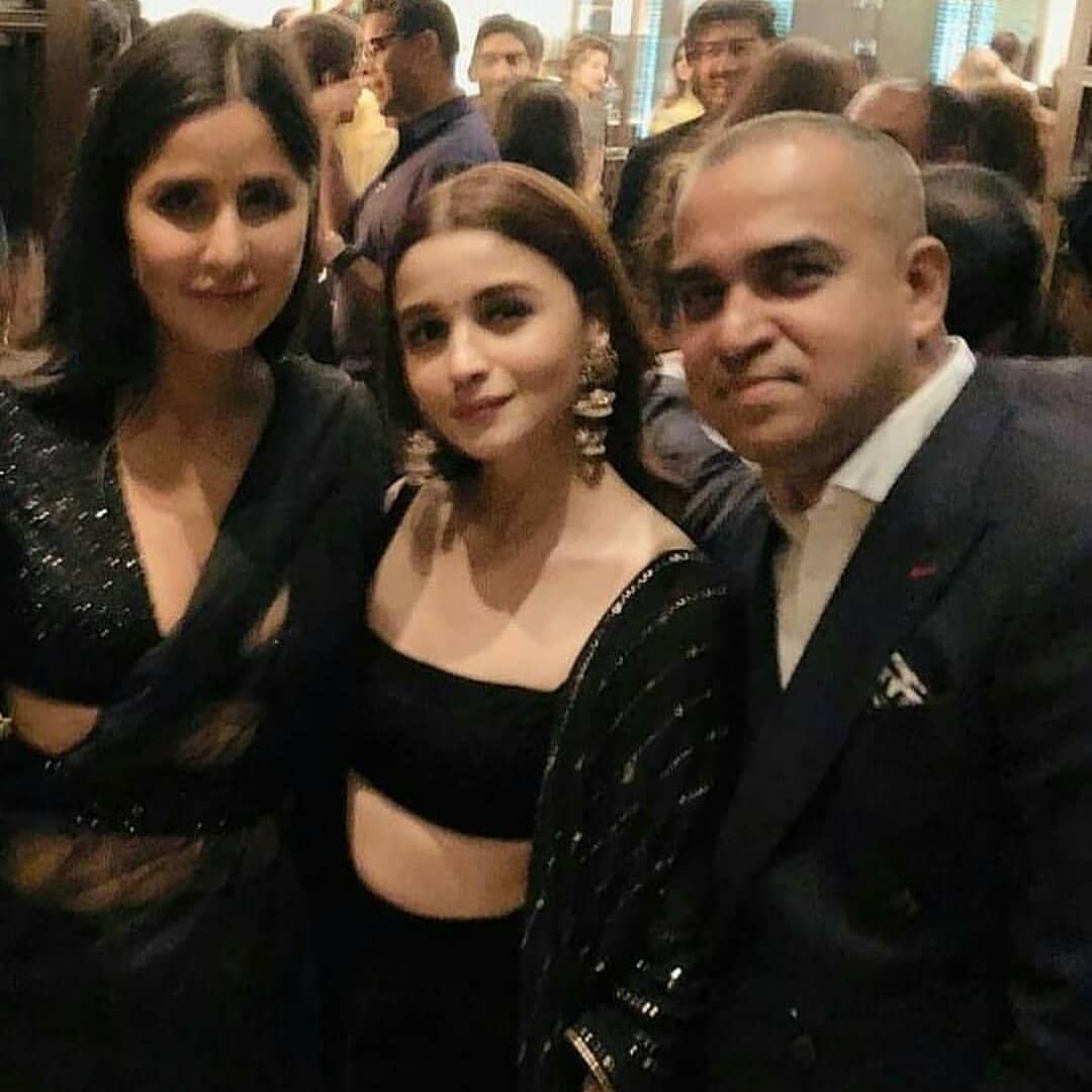 katrina%20alia Pics From Shahrukh khan's Diwali Party